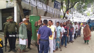 খুলনা সিটি করপোরেশন নির্বাচনে ভোটের দিনের চিত্র