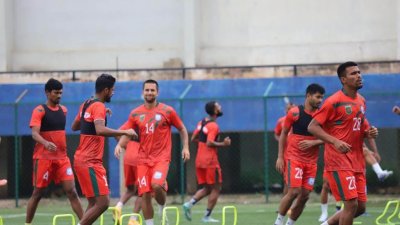 বেঙ্গালুরুতে পৌঁছেই অনুশীলন নেমে পড়েছে বাংলাদেশ।