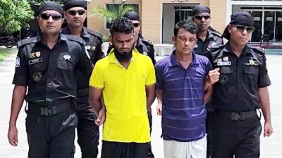 গ্রেফতার রুবেল হাওলাদার ও মামুন তালুকদার