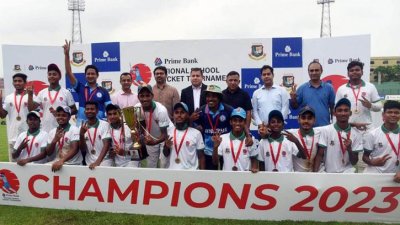 চ্যাম্পিয়ন দলের উচ্ছ্বাস
