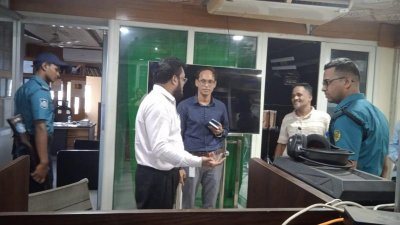 আইপি টিভির অফিসে অভিযান