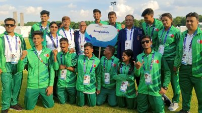 স্পেশাল অলিম্পিকে ২৪টি স্বর্ণ জিতেছে বাংলাদেশ