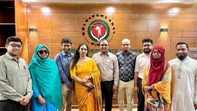জাতীয় মানবাধিকার কমিশন অফিসার্স অ্যাসোসিয়েশনের নব নির্বাচিত সদস্যরা