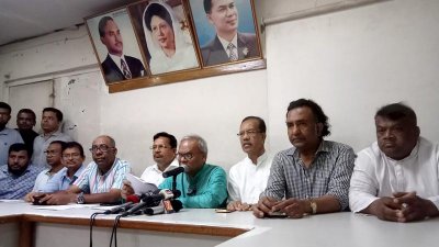 সংবাদ সম্মেলনে রুহুল কবির রিজভী