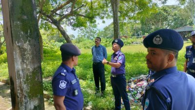 শিক্ষার্থীর মৃত্যুর ঘটনাস্থল পরিদর্শন করেছেন জেলা পুলিশ সুপার মীর আবু তৌহিদ