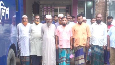 গ্রেফতার ব্যক্তিরা