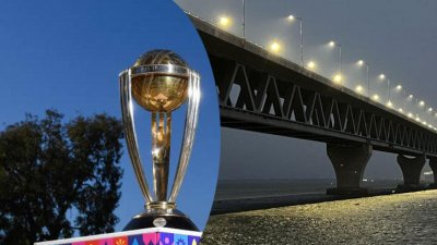 পদ্মা সেতুতে ভ্রমণ করবে ট্রফি