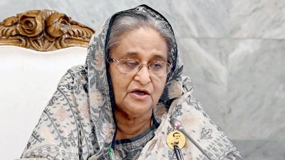 সরকার স্মার্ট বাংলাদেশ গড়ে তুলছে। এ জন্য নাগরিকদের প্রস্তুত থাকতে বলেছেন প্রধানমন্ত্রী শেখ হাসিনা (ছবি: ফোকাস বাংলা)
