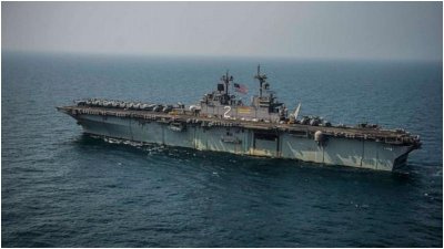 চীনকে স্পর্শকাতর সামরিক তথ্য দেওয়ার অভিযোগে মার্কিন নৌবাহিনীর দুই নাবিককে গ্রেফতার করা হয়েছে। ছবি: ইউএস নেভি