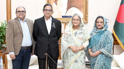 প্রধানমন্ত্রীর সঙ্গে সাক্ষাতকালে সুফিউল আনাম