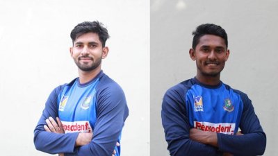 শামীম হোসেন ও তানজিদ হাসান তামিম