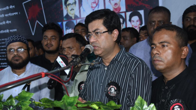 ১৫ আগস্ট উপলক্ষে আলোচনা সভায় বক্তব্য রাখেন ডিএসসিসি মেয়র ব্যারিস্টার শেখ ফজলে নূর তাপস