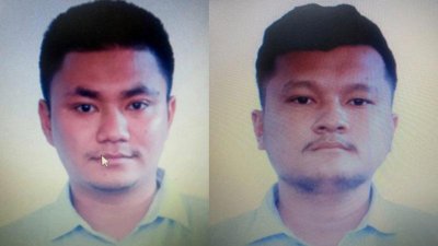 বাহাই মং মারমা (বাঁয়ে) ও পাইচিং মং মারমা