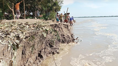 তিস্তার পানি বিপদসীমার ওপরে বইছে