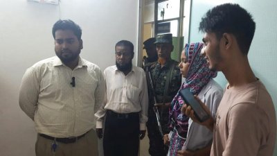 মাইজদী হাসপাতাল রোডের মেডিনোভা ডায়াগনস্টিক সেন্টারে এ অভিযান চালানো হয়