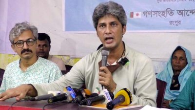 রংপুরে প্রতিনিধি সভায় বক্তব্য দেন জোনায়েদ সাকি