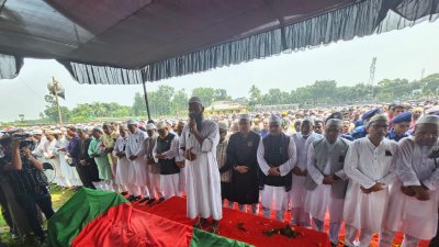 আব্দুল কুদ্দুসের জানাজার নামাজ