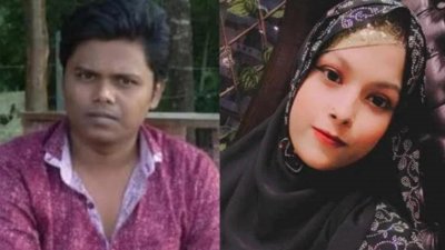লুৎফর রহমান জনি ও তার স্ত্রী স্বর্ণা আক্তার