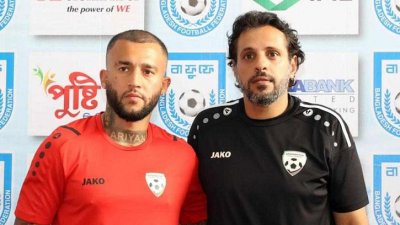 আফগানিস্তান অধিনায়ক ফয়সাল ও কোচ মুতাইরি
