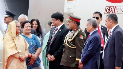 দিল্লিতে প্রধানমন্ত্রী শেখ হাসিনা (ছবি: ফোকাস বাংলা)