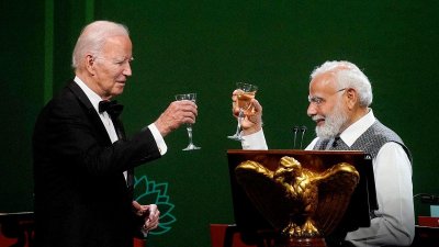 জো বাইডেন ও নরেন্দ্র মোদি। ফাইল ছবি: রয়টার্স