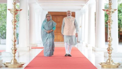 প্রধানমন্ত্রী শেখ হাসিনা ও নরেন্দ্র মোদি (ফাইল ছবি)