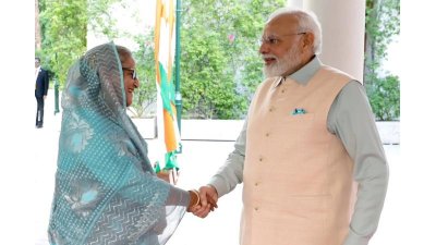 শেখ হাসিনা ও নরেন্দ্র মোদি