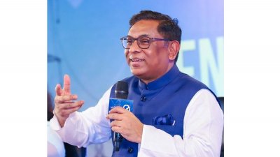 বক্তব্য রাখছেন বিদ্যুৎ, জ্বালানি ও খনিজ সম্পদ প্রতিমন্ত্রী নসরুল হামিদ