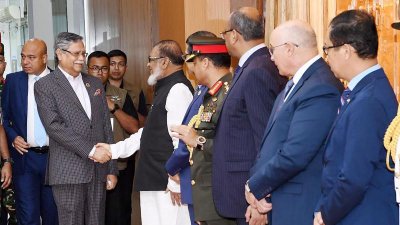 বিমানবন্দরে রাষ্ট্রপতি মো. সাহাবুদ্দিন