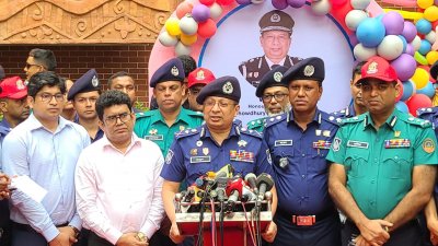 রংপুরে মহাপুলিশ পরিদর্শক (আইজিপি) চৌধুরী আব্দুল্লাহ আল মামুন