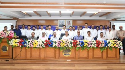 ক্রিমিনাল ইন্টিলিজেন্স এনালাইসিস কোর্স ও সাইবার ইন্টিলিজেন্স অ্যান্ড ইনভেস্টিগেশন কোর্সের সমাপনী অনুষ্ঠানে অতিথিরা