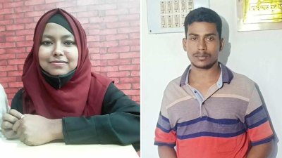 নিহত ফারজানা ও ঘাতক রনি মিয়া