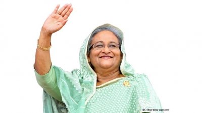 প্রধানমন্ত্রী শেখ হাসিনা (ছবি: সাইফুল ইসলাম কল্লোল, বাসস)