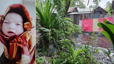 শিশু আজান, তার মরদেহ পুঁতে রাখা হয়েছিল এই ডোবায়