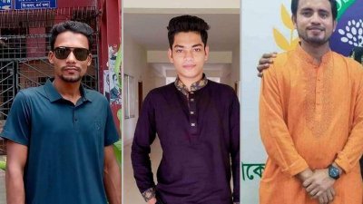 অভিযুক্ত তিন ছাত্রলীগ নেতাকর্মী