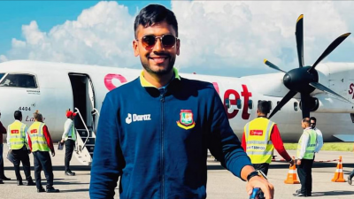 ধর্মশালায় পৌঁছেই ফেসবুকে ছবি পোস্ট করেছেন মিরাজ।