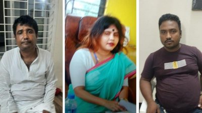 গ্রেফতার জাহাঙ্গীর হোসেন, তাছলিমা খাতুন ও ফয়জুল্লাহ