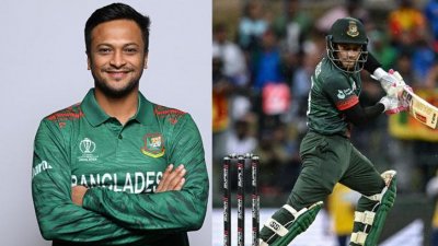 সাকিব ও মুশফিক চতুর্থ বিশ্বকাপ খেলতে যাচ্ছেন