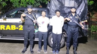 গ্রেফতার দুই কিশোর গ্যাং সদস্য
