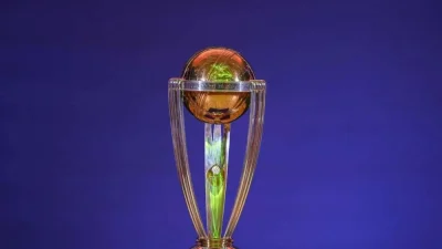 বিশ্বকাপের ট্রফি।