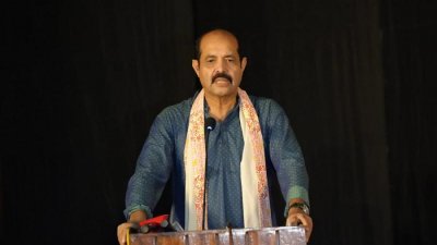 অনুষ্ঠানে বক্তৃতা করছেন ডিএনসিসি মেয়র মো. আতিকুল ইসলাম