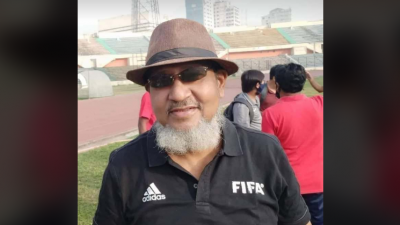 সাবেক ফিফা রেফারি ইব্রাহিম নেসার।