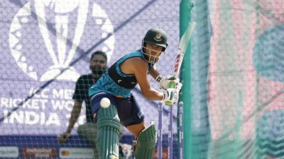 অনুশীলনে শান্ত (ফাইল ছবি)