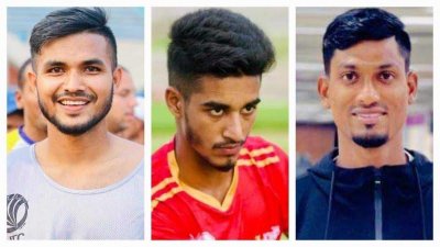 ছবি: জিকো, মোরসালিন ও তপু
