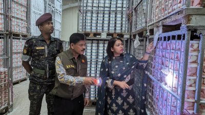 নিরাপদ খাদ্য কর্তৃপক্ষের নির্বাহী ম্যাজিস্ট্রেট ইশরাত সিদ্দিকা  ভ্রাম্যমাণ আদালত পরিচালনা করেন
