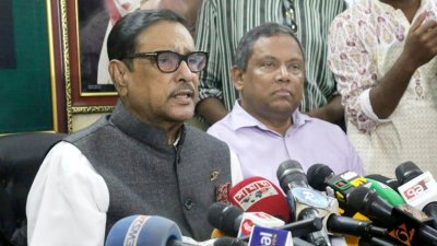 ওবায়দুল কাদের (ছবি: ফোকাস বাংলা)