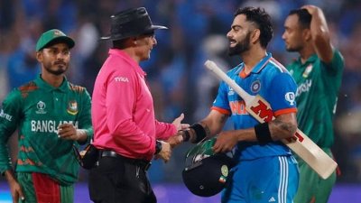 এক শটে সেঞ্চুরি ও জয় এনে দেন কোহলি
