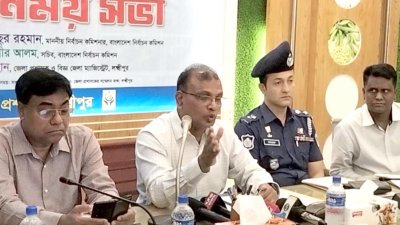 মতবিনিময় সভায় নির্বাচন কমিশনার মো. আনিছুর রহমান