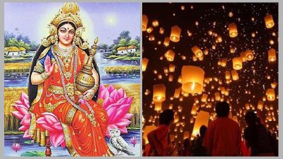 হিন্দু ধর্মাবলম্বীদের লক্ষ্মী পূজা ও বৌদ্ধ ধর্মাবলম্বীদের প্রবারণা পূর্ণিমা