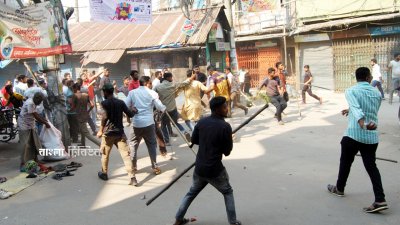 বগুড়ায় বিএনপির নেতাকর্মীদের সঙ্গে আওয়ামী লীগ ও পুলিশের দফায় দফায় সংঘর্ষ